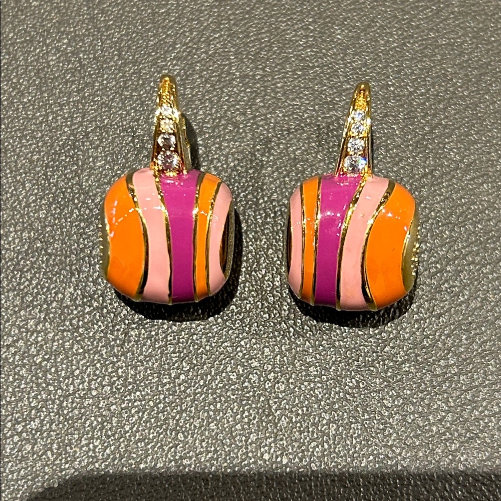 Lauren G Adams Stripes of Pace Earring